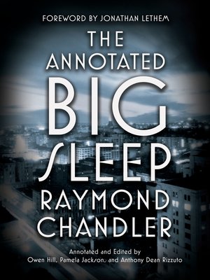 cover image of The Annotated Big Sleep